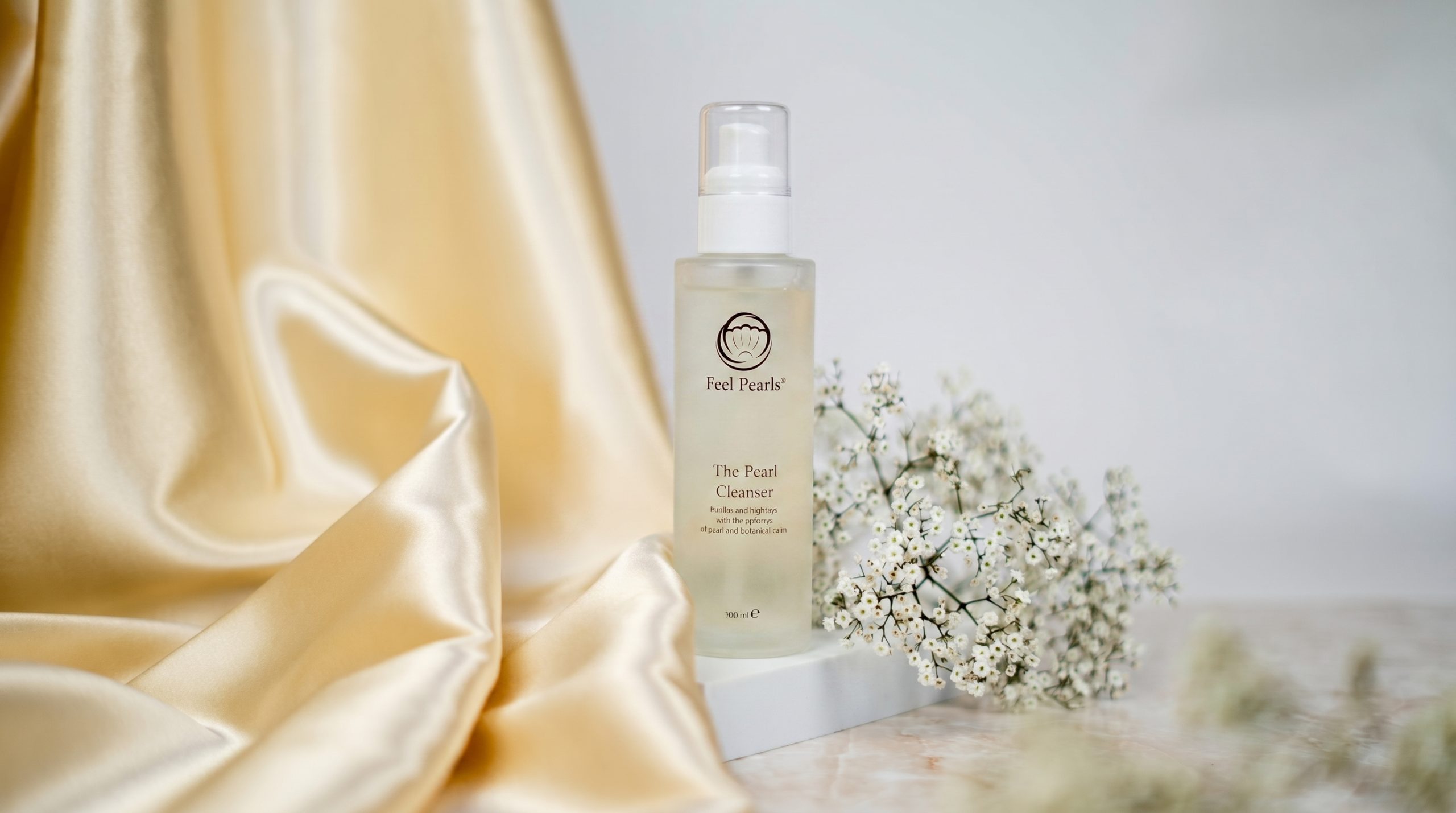 Levně Čisticí pleťový gel s perlovým práškem 100ml